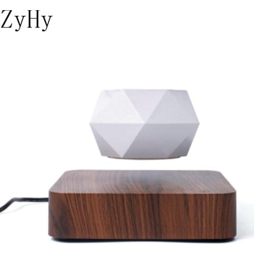 Levitating Air Bonsai Pot Rotation Flower Pot Planters Magnetic Suspension Floating Pot Potted Plant Home (Without Plants)