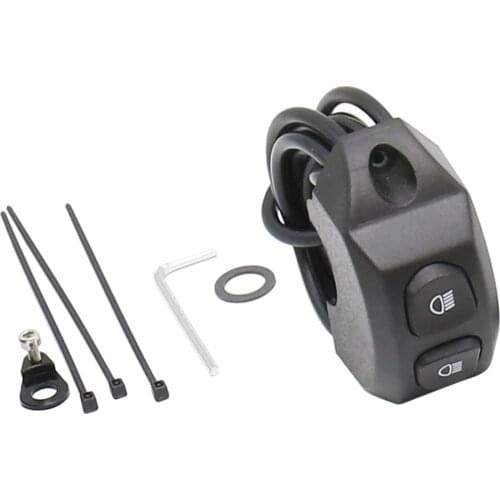 Durable Handle Fog Light Switch Control For BMW R1200GS R1250GS F750GS Black