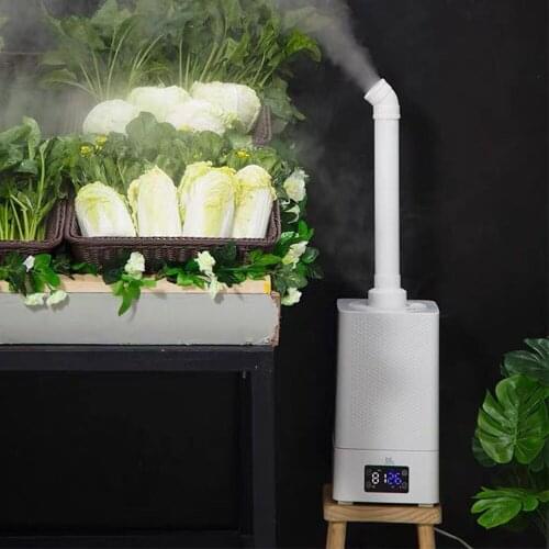 Commercial Large-capacity Humidifier Industrial Large Fog Volume Humidifier High-power Vegetable Fruit Preservation Humidifier