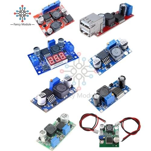 LM2596S LM2596 DC-DC 3.2V-40V to 1.25V-35V 2A Adjustable Step Down Power Supply Buck Converter Module Voltage Regulator Module