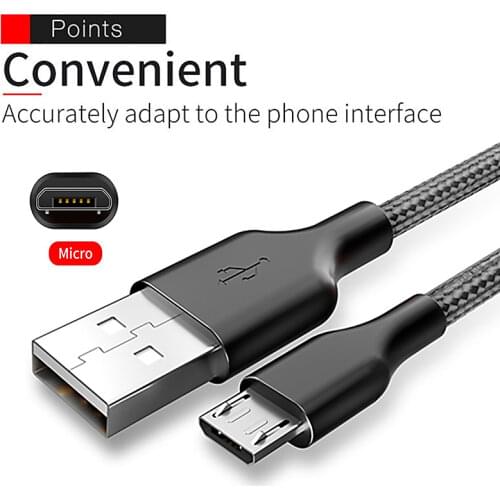 USB Phone Cables Micro For Huawei Usb Cable Android Mobile Phone Data Sync Charger Cable for Samsung A7 S7 For Xiaomi Note4 Cord