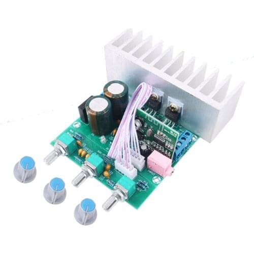 Taidacent LM1875 Audio Amplifier Ble HiFi Bass Amplifier Board High Fidelity 2 Channel 30W Bluetooth Wireless Music Receiver Amp