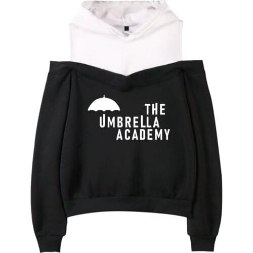 The Umbrella Academy Off-shoulder Hoodies Sweatshirts Women Pullover Harajuku Tracksuit girls streetwear Women clothes
