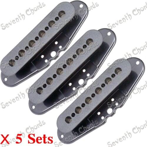 15 Pcs Single Coil Pickup Slug Bobbins For St Electric Guitar,Pickup Coil lnternal model cover string spacing 48/50/52mm