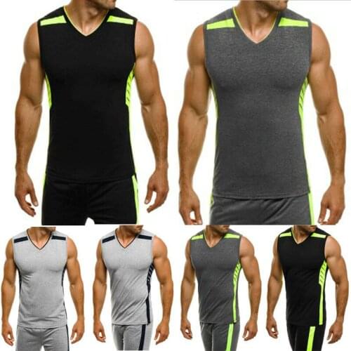 2019 New Style Fashion Hot Men Gym Muscle Bodybuilding Sleeveless Shirt Tank Top Basketball Jerseys Fitness Sport