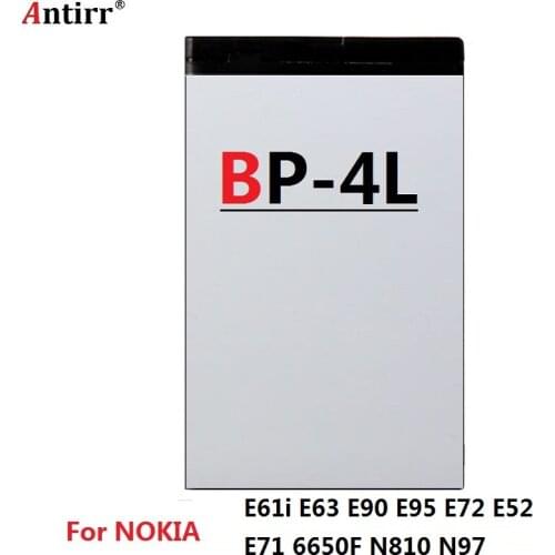 3.7V 1500mAh BP-4L Battery BP4L BP 4L Batteries For For Nokia N97i E71 E71x E73 E90 E90i N810 6790 Surge With Tracking Number
