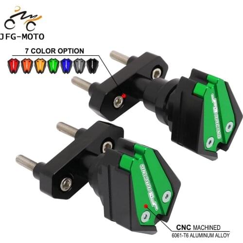 Motorcycle Aluminum Falling Protection Frame Slider Anti Crash Pad Protector For KAWASAKI Z800 Z 800 2013-2016 Z1000 2007-2009