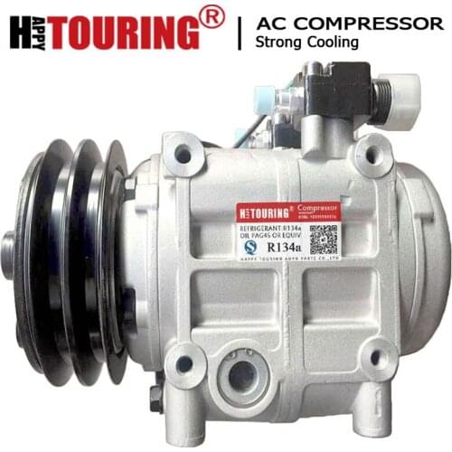 CAR AIR CONDITIONING AC Compressor 24V 2PK for Valeo TAMA SELTEC TM31 Zexel DKS32C for Nissan Mini Bus 1020633 dks-32c