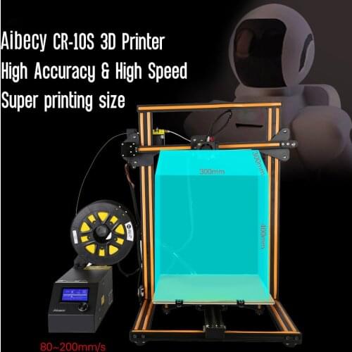 Creality CR-10S Self-assembly 3D DIY Printer 3D Printers DIY Kit with Aluminum Frame & Filament Detector Includes 200g