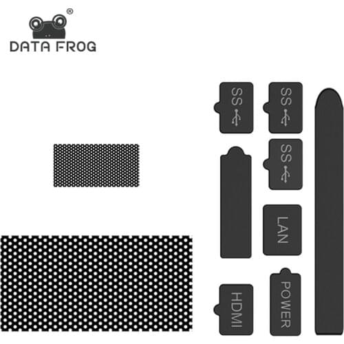 DATA FROG Silicone Dust Plug For Xbox Series X Console Simple Prevent Net Set Dustproof Cap Kits For Xbox Series X Accessories