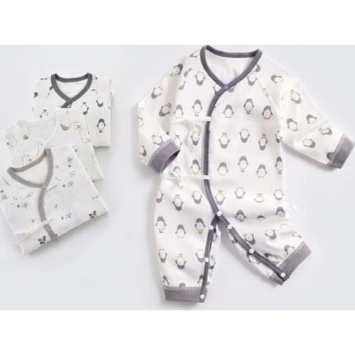 Baby Clothes Newborn Baby Boys Girls Romper Bodysuit Cotton Jumpsuit Long Sleeves Playsuit For Newborn Kids Baby Onesie Costume