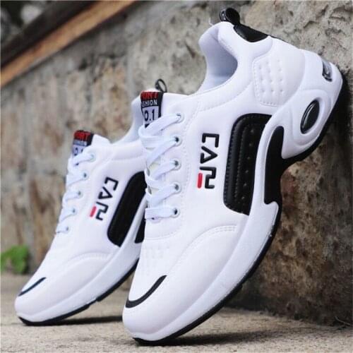 2021 Mens Shoes Air Cushion Sports Shoes Breathable Outdoor Hiking Sports Shoes Mens Lace-up Casual Shoes Foam Mens Shoes New