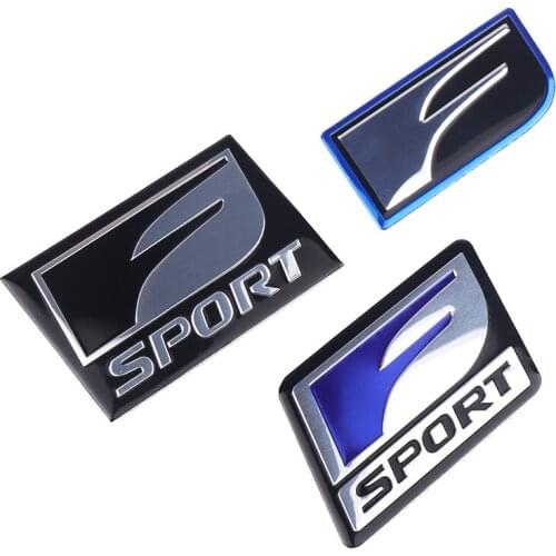 Car Sticker Badge Emblem Metal Decal For Lexus F SPORT IS ISF GS RX RX300 RX350 ES IS250 ES350 LX570 CT200 Styling Accessories