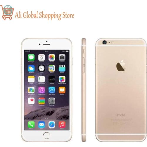 Original Apple iPhone 6 Plus 6P 16/64/128GB ROM 5.5inch Smartphone IOS WCDMA 4G LTE 8MP Camera WIFI GPS Apple Mobile Phone