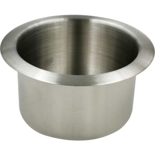 Stainless Steel Cup Drink Holder Marine Boat Car Truck Camper RV