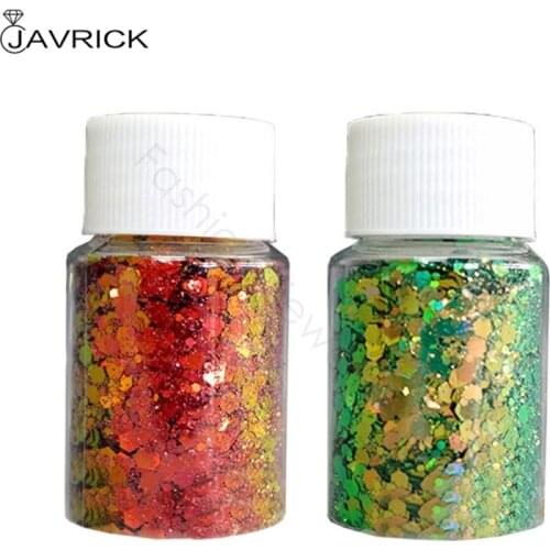 10g Magic Chameleons Sequins Colorant Dye Powder Nail Art Glitter Resin Pigment Sequins Flakiess Resin Jewelry Making