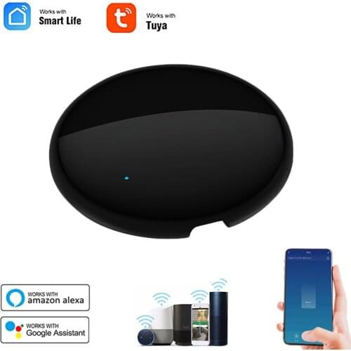 S06 Pro Tuya Universal WiFi IR Universal Remote Control with Temperature Humidity Infrared Work with Alexa Google Home Wholesale