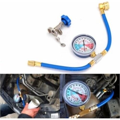 R134A Air Conditioning Recharge Measuring Hose Gauge Valve Refrigerant Pipe Auto Car Air-conditioning Accessories 1 / 2ACME