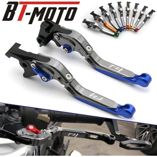 Motorcycle CNC Adjustable Folding Extendable Brake Clutch Lever FOR YAMAHA FZ1 FAZER 2001 2004 2005 Brake Lever Clutch Handle