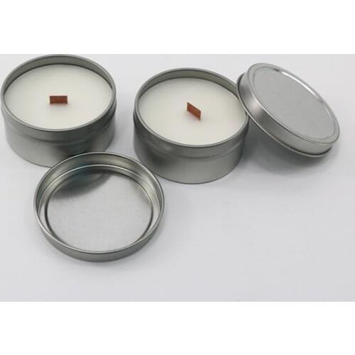 Soy Wax Candle Natural Plant Eco Friendly Bougie Scented Candles Tinplate Jars Package Pollution Free