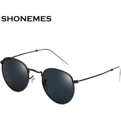Fashion Round Sunglasses Men Women Metal Frame for Female Male Eyewear Classic Design Shades Driving Sun Glasses