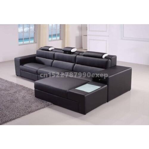 Modern Sectional sofa leather corner sofas for living room sofa furniture