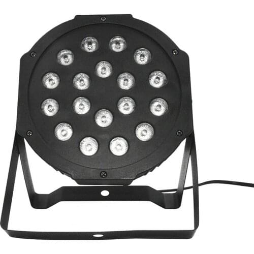 Led Par Lights 18X3W Dj Led Rgbw Par Lights Wash Disco Light Dmx Controller Effect For Family Paty Ktv Stage Lighting