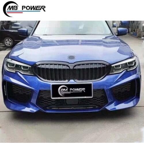 High quality! 3 series G20 M8 bodykit with front bumper fender duct rear lip with axhaust tip body kit