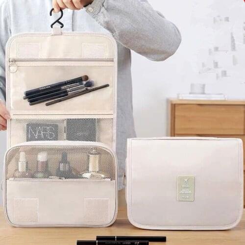 High Quality Women Makeup Bags Travel Cosmetic Bag Toiletries Organizer Waterproof Storage Hanging Bathroom Wash Bag