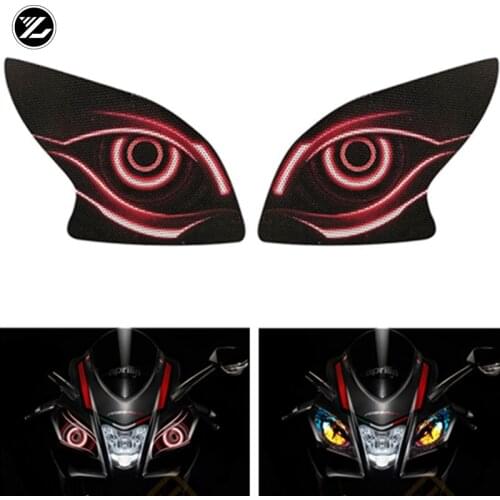 Motorcycle headlight protection sticker Fairing Headlight Guard Sticker for aprilia RSV4 RR/RSV4 RF 2015-2019 RS125 Tuono 1000