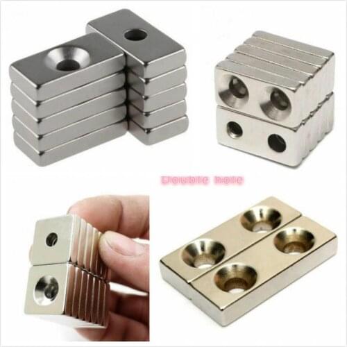 10 Different Sizes Strong Quadrate Neodymium Magnet NdFeB Magnet Strong Block Rare Earth Magnets 5 pcs
