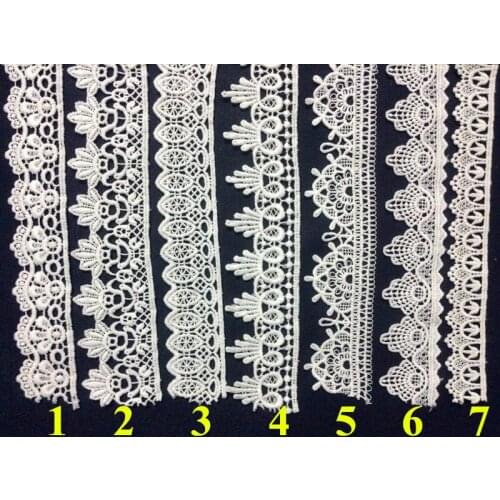 2.5cm-4.5cm high quality exquisite water soluble lace trim,XERY-WM160517A