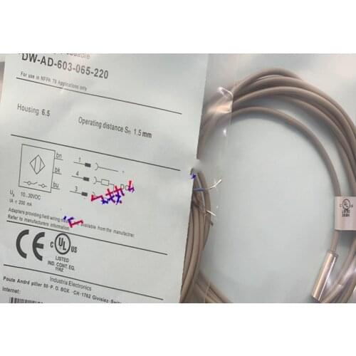 2pcs High Quality Proximity switch DW-AD-603-065 DW-AD-603-065-220 DW-AD-603-065-121 DW-AD-603-065-122