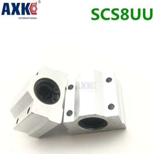 4pcs/lot Sc8uu Scs8uu 8mm Linear Motion Ball Bearing Slide Bushing Linear Shaft For Cnc For 3d Printer Free Shipping