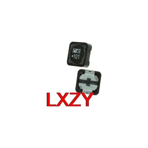Free Shipping 10PCS/lot 7447715101 WE-PD Power Inductor 1245-100uh 1.4A 6.9MHZ 12X12X4.5MM