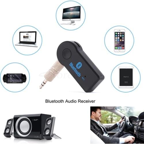 Wireless Bluetooth Receiver Transmitter Adapter 3.5mm Jack For Car Music Audio Aux A2dp For Headphone Reciever Handsfree