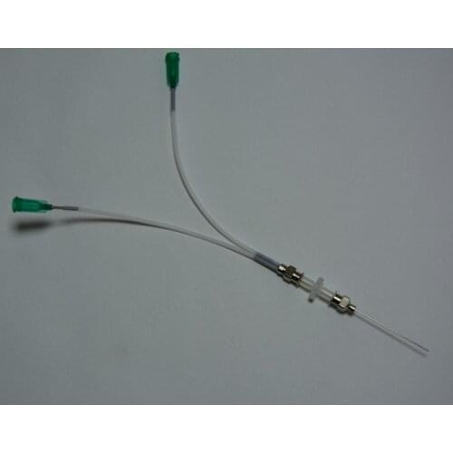 Electrostatic Spinning Blend 2 in 1 Needle Micro Hybrid Multicomponent Juxtaposition High Mixing Degree