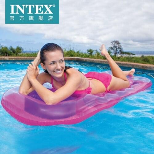 Intex Floating Row 18 Hole Fashion Floating Drainage Mattress Floating Bed