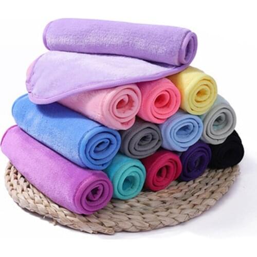 Reusable Facial Makeup Removal Towel Microfiber Cloth Pads Face Cleaner Cleansing Wipes Skin Care Beauty Tools 40x20cm