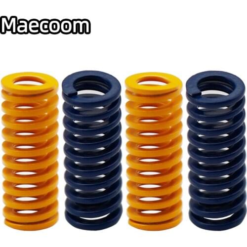 Heated Bed Springs Die Light Load Compression Spring DIY Extrusion Spring length 15/20/25mm for 3D Printer CR-10 10S S4 Ender 3