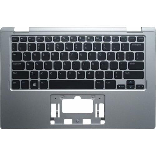 New Palmrest COVER for Dell Inspiron 11 3000 Series 3152 3153 upper case keyboard bezel silver color US version