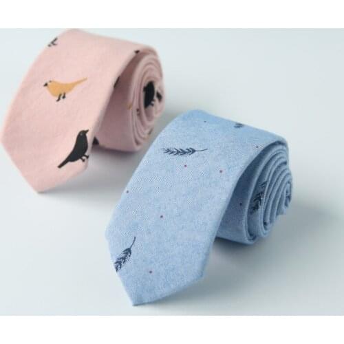 New Designer Women Korean Narrow Tie 6cm Cotton Casual Fashion British Neck Ties for Men Manufacturer Wholesale LD003 30pcs/lot