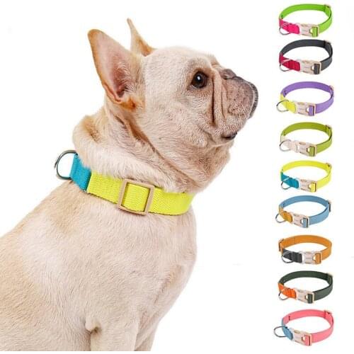 Dog Collar French Bulldog Choker Collars For Dogs Cats Collars Dogs Teddy Pitbull Bulldog Beagle Dog Harness Pet Accessories