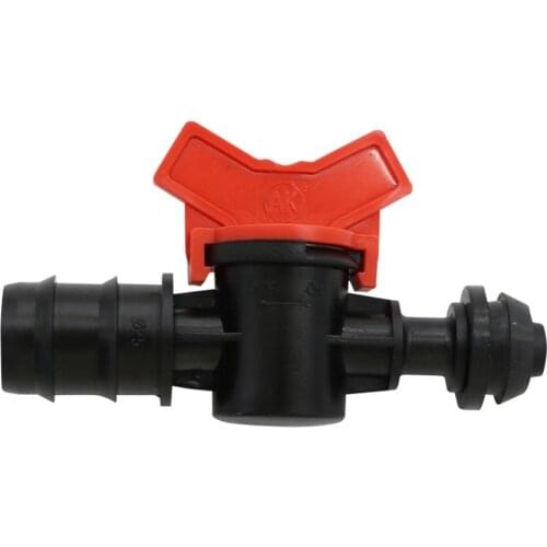 Hose crane valve Garden Irrigation system Pipe Fittings Drip irrigation belt Bypass valve PE Pipe Fittings crane valve 2 Pcs