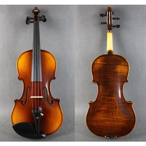4/4 Violin Good Flamed Violin Super Suitable for Advanced Player 4/4 바이올린 كمان !Free Case And Bow