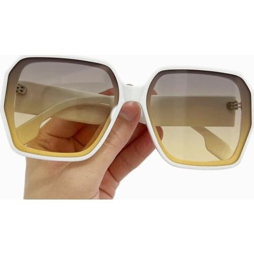Oversized Square Sunglasses Women New Brand Designer Sun Glasses Female lentes de sol hombre
