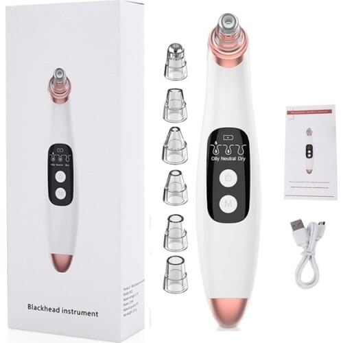 Facial Care Black Head Remover Tools For Face Care Beauty Blackhead Vacuum Cleaner Black Dots Pimple Remover Tool Face Cleaner