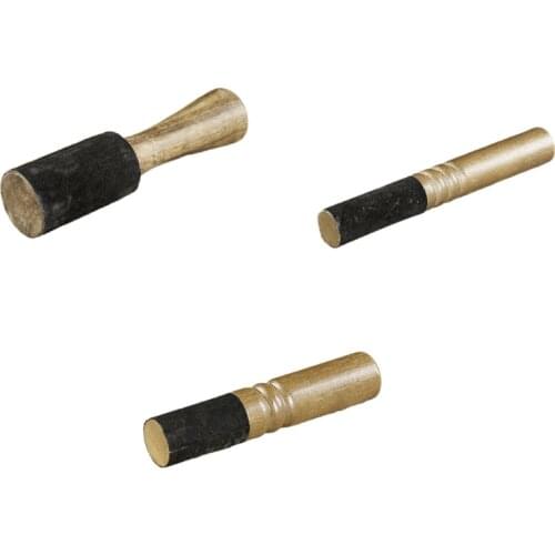 X7AB Handmade Tibetan Singing Bowl Striker Stick Buddhist Meditation Wooden Singing Bowl Mallet