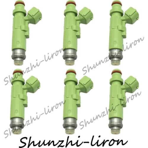 6pcs 1001-87A10 Fuel Injectors For Japanese Car High Flow Rate 550cc Nozzel Auto Spare Parts High Quality Hot Sale 1001-87A01