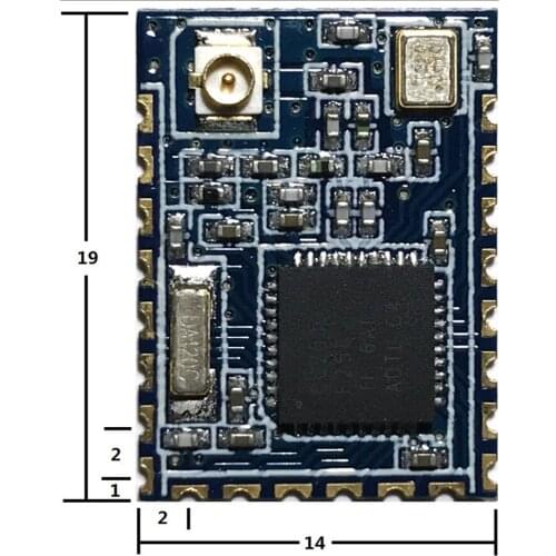 Ultra - low power consumption can be dormant serial to Zigbee module Transparent module RF wireless module CC2530